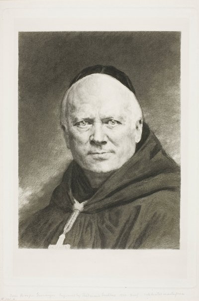 Dom Prosper Guéranger, abate di Solesmes da Claude Ferdinand Gaillard