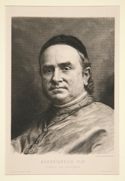 Monseigneur Pie da Claude Ferdinand Gaillard