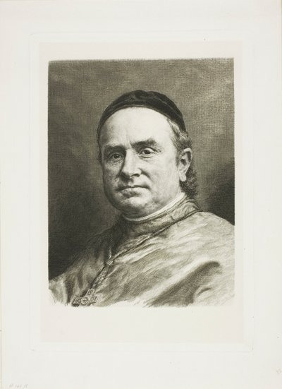 Monsignor Pie, vescovo di Poitiers da Claude Ferdinand Gaillard