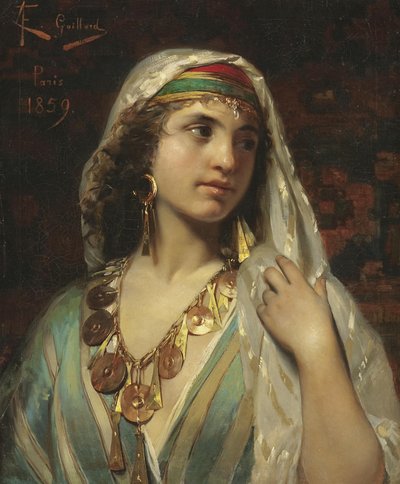 Odalisca da Claude Ferdinand Gaillard