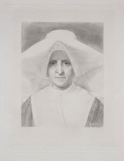 Suor Rosalie, vista frontale da Claude Ferdinand Gaillard