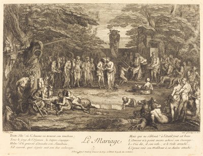 Il matrimonio da Claude Gillot