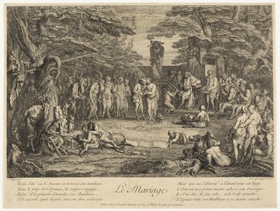 Il matrimonio da Claude Gillot