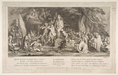 La passione per la ricchezza da Claude Gillot
