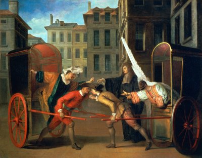 Le Due Carrozze, una scena aggiunta alla commedia 