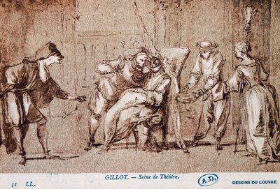 Spettacolo teatrale da Claude Gillot