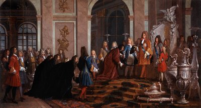 Riparazione fatta al Re Luigi XIV dal Doge di Genova da Claude Guy Halle