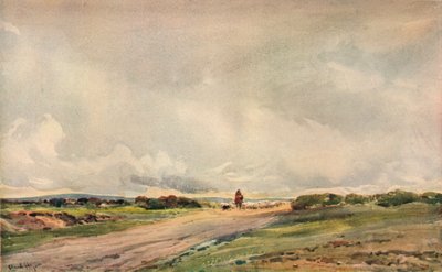 La strada per Portsmouth, c1910 da Claude Hayes