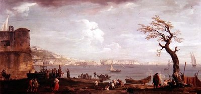 Baia di Napoli dal sud da Claude Joseph Vernet