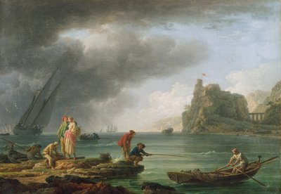 Scena costiera da Claude Joseph Vernet