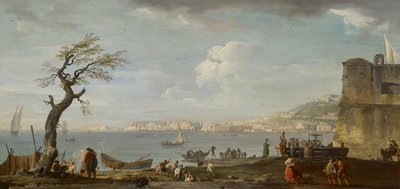 Napoli, veduta della baia da nord, c.1742 da Claude Joseph Vernet