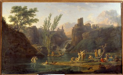Il mattino, bagnanti da Claude Joseph Vernet