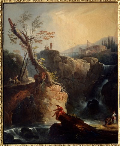 La cascata da Claude Joseph Vernet