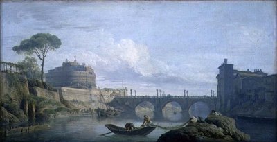 Veduta del Ponte e del Castello di Sant