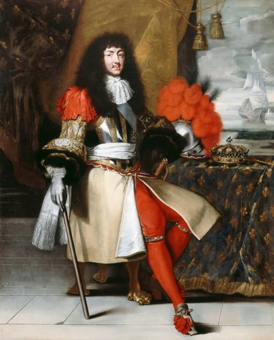 Luigi XIV, Re di Francia 1638-1715 da Claude Lefebvre