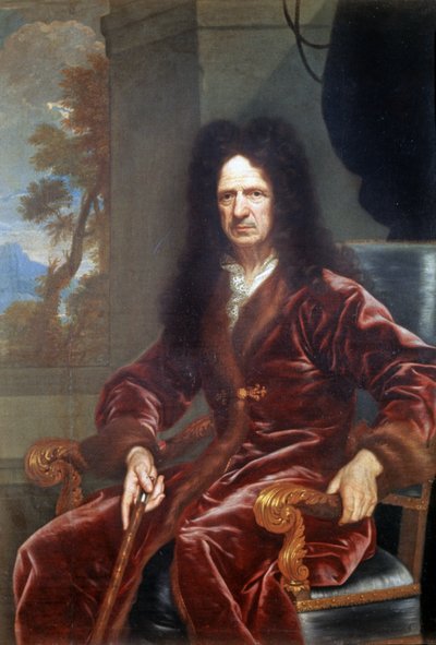 Ritratto di André Le Nôtre da Claude Lefebvre
