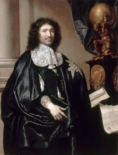 Ritratto di Jean-Baptiste Colbert da Claude Lefebvre