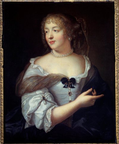 Ritratto della donna di lettere Marie de Rabutin Chantal, Marchesa di Sévigné (1626-1696) da Claude Lefebvre