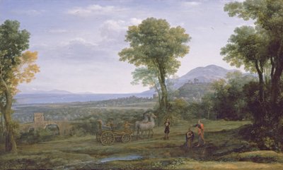Paesaggio con San Filippo che battezza l