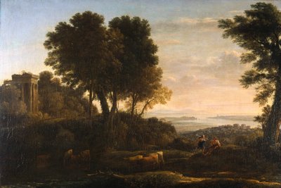 Paesaggio con Mercurio e Battus da Claude Lorrain