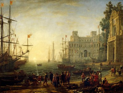 Porto con Villa Medici da Claude Lorrain