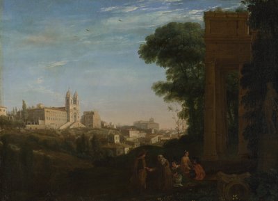 Una vista di Roma, 1632 da Claude Lorrain