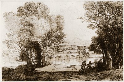 Un paesaggio italiano, 1913 da Claude Lorrain