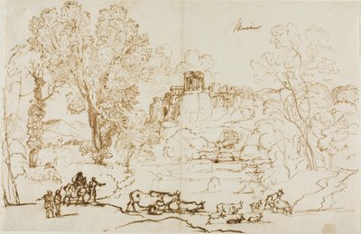 Paesaggio classico - Tivoli da Claude Lorrain