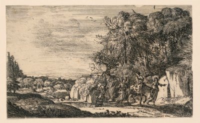 Fuga in Egitto da Claude Lorrain
