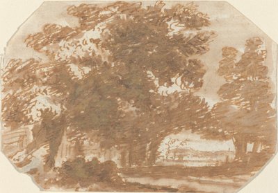 Boschetto di alberi da Claude Lorrain