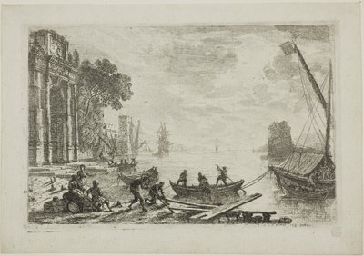 Scena del Porto con Sole Nascente da Claude Lorrain