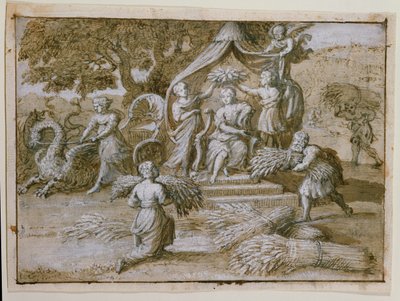 Omaggio a Cerere da Claude Lorrain