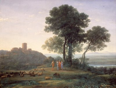 Giacobbe con Labano e le sue Figlie da Claude Lorrain
