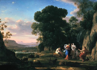 Il giudizio di Paride da Claude Lorrain