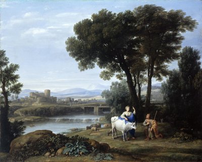 Giunone affida Io alle cure di Argo da Claude Lorrain