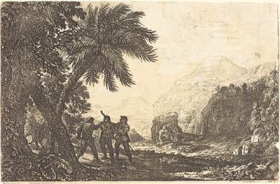 Paesaggio con briganti da Claude Lorrain