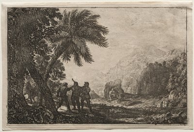 Paesaggio con briganti, 1633 da Claude Lorrain