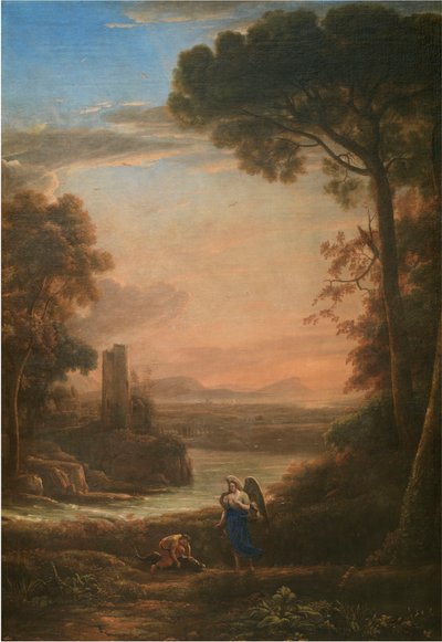 Paesaggio con Tobia e l