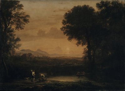 Paesaggio con Tobia e l