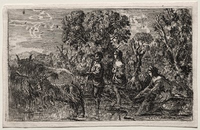Il passaggio del guado da Claude Lorrain