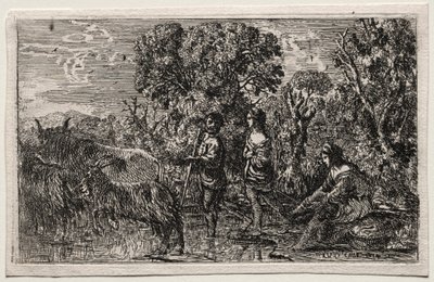 Il passaggio del guado, 1634 da Claude Lorrain