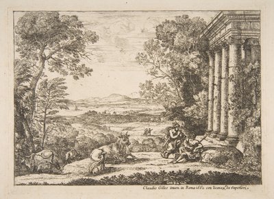Mercurio e Argo da Claude Lorrain