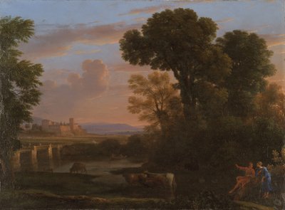 Paesaggio pastorale da Claude Lorrain