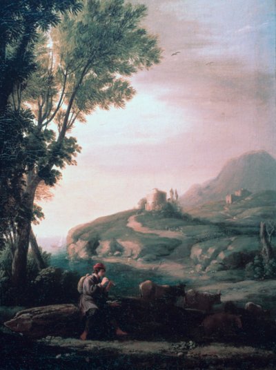 Paesaggio Pastorale, c1620-1682 da Claude Lorrain