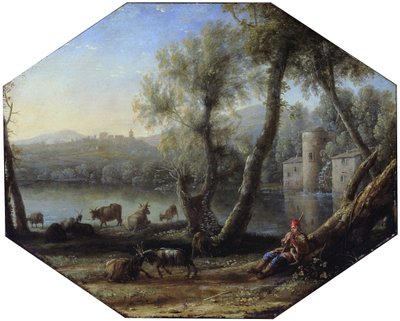 Paesaggio pastorale da Claude Lorrain