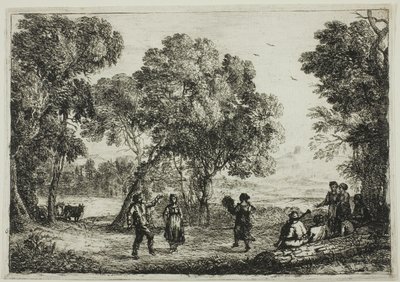 La danza campestre da Claude Lorrain