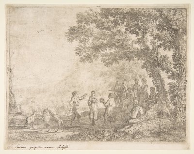 La danza campestre da Claude Lorrain