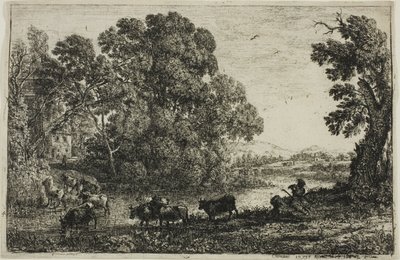 Il mandriano da Claude Lorrain