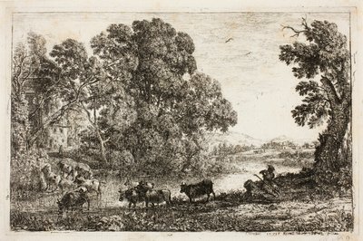 Il mandriano da Claude Lorrain