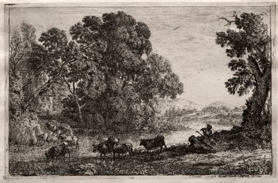 Il mandriano da Claude Lorrain